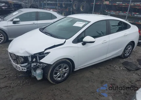 2019 Chevrolet Cruze Cvt (Fleet Orders Only) из США, поврежденный, VIN 1G1BJ5SM9K7103553
